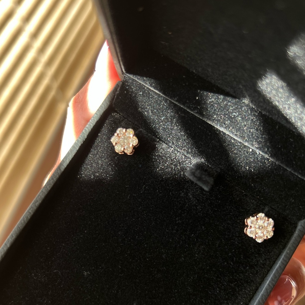 VS2 Diamond earrings